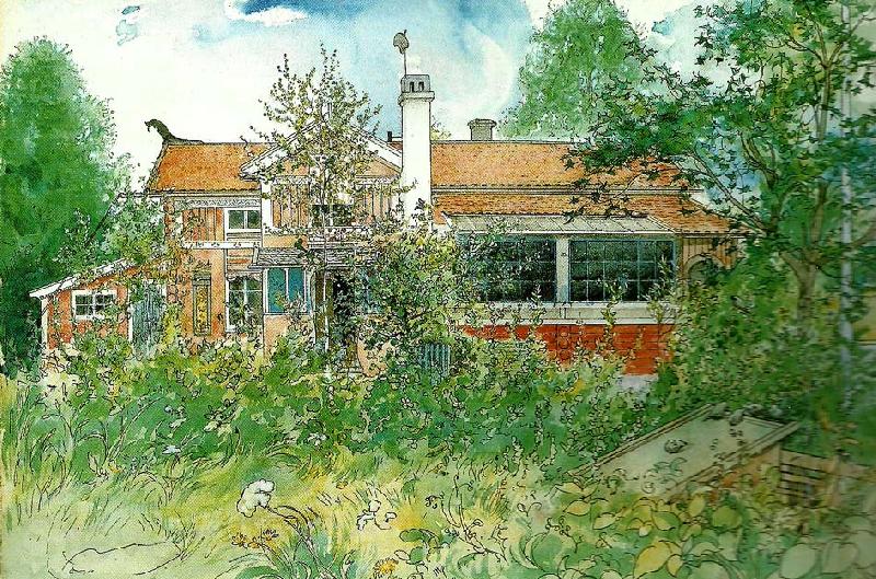 Carl Larsson stugan Germany oil painting art